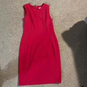 Size 8 Calvin Klein pink sheath dress